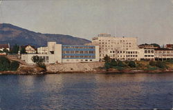 Federal Building and Malaspina Hotel from Harbour Nanaimo, BC Canada British Columbia Postcard Postcard Postcard