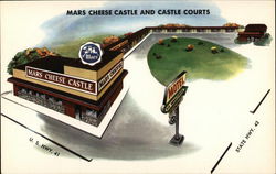 Mars Cheese Castle and Cstle Courts Kenosha, WI Postcard Postcard Postcard