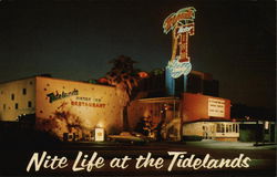 Tidelands Motor Inn Houston, TX Postcard Postcard Postcard