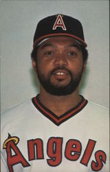 Reggie Jackson, California Angels -1983 Baseball Postcard Postcard Postcard