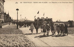 Les Planches et les Nouveaux Bains Postcard