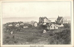 View of Village Mallaig, Scotland Postcard Postcard