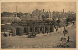 St. Ann's Well and the Slopes Buxton, United Kingdom Postcard Postcard