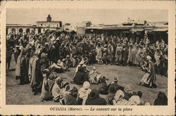 Le Concert sur la Place Postcard