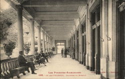 Galeries du Modele Ax-les-Thermes, France Postcard Postcard