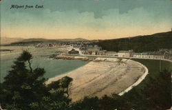 View of Town from East Millport, Scotland Postcard Postcard