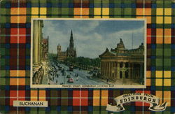 View Of Princes Street, Looking East Edinburgh, Scotland Postcard Postcard