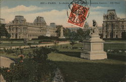 The Garden, The Louvre Postcard