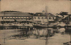 Prince Albert Basin & U.S. Consulate Postcard