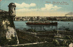 View from Morro Castle Postcard