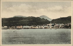 Roseau from the Sea Dominica Caribbean Islands Postcard Postcard