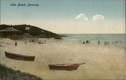 Elba Beach Hamilton, Bermuda Postcard Postcard