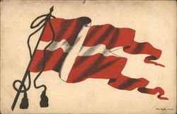 Danish Flag Denmark Flags Postcard Postcard