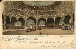 Interior view of the festival hall Paris, France Postcard Postcard