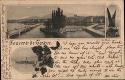 Greetings from Geneva Switzerland Postcard Postcard