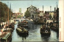 Delftsche Poort Rotterdam, Netherlands Benelux Countries Postcard Postcard