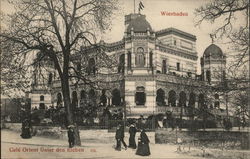 Cafe Orient Unter den Eichen Wiesbaden, Germany Postcard Postcard