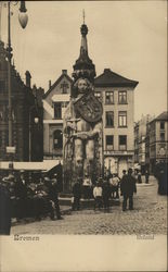 Roland - Bremen Germany Postcard Postcard