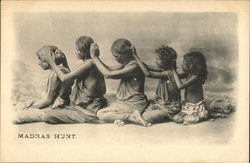 Madras Hunt India Postcard Postcard