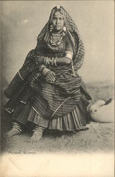 Marwari Woman India Postcard Postcard