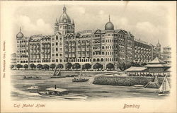 Taj Mahal Hotel Postcard