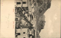 View of Busy Main Street Postcard