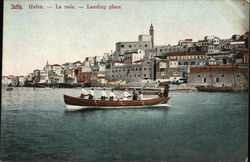 Hafen - La Rade - Landing Place Postcard