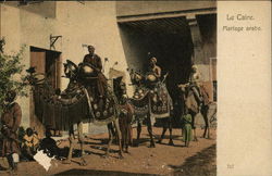 Arabic Wedding Cairo, Egypt Africa Postcard Postcard