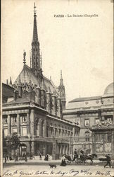 La Sainte-Chapelle Paris, France Postcard Postcard