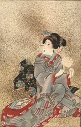 Geisha Postcard