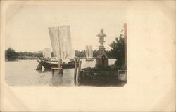 Boats Postcard