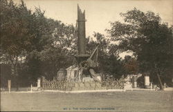 The Monument in Shanghai Postcard