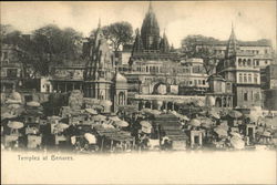 Temples at Benares Postcard