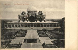 Humayun's Tomb Delhi, India Postcard Postcard