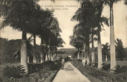 A Country Summer Residence Havana, Cuba Postcard Postcard