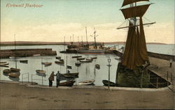 Kirkwall Harbour Postcard