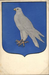 Icelandic Coat of Arms 1903-1919 Postcard