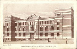 Kristiania Kunstindustrimuseum Postcard