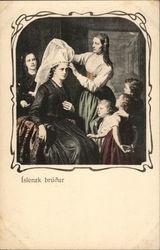 Islenzk Brudur Postcard