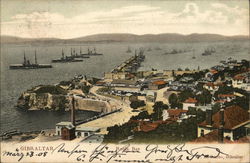 Rosia Bay Gibraltar, Gibraltar Spain Postcard Postcard Postcard