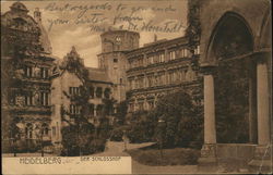 Der Schlosshof Postcard