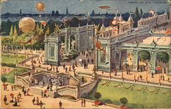 Jardins des Pays Etrangers, L'Exposition Universelle et Internationale 1910 Postcard