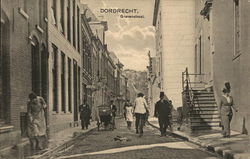 Gravenstraat Dordrecht, Netherlands Benelux Countries Postcard Postcard