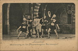 Scene from Passion Play Oberammergau, Germany Postcard Postcard