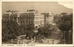 Houses of Parliament Cape Town, South Africa Postcard Postcard