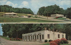 Hedrick's 4-U Motel and Restaurant Postcard