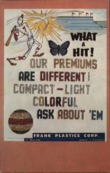 Frank Plastics Corp. Instant Glitter Kits Advertising Postcard Postcard Postcard