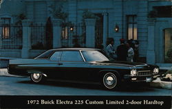 1972 Buick Electra 225 Custom Limited 2-door Hardtop Cars Postcard Postcard Postcard