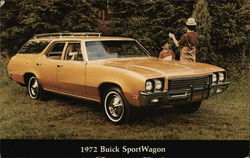 1972 Buick SportWagon Cars Postcard Postcard Postcard