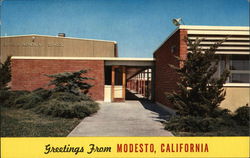 El Vista Elementary School Postcard